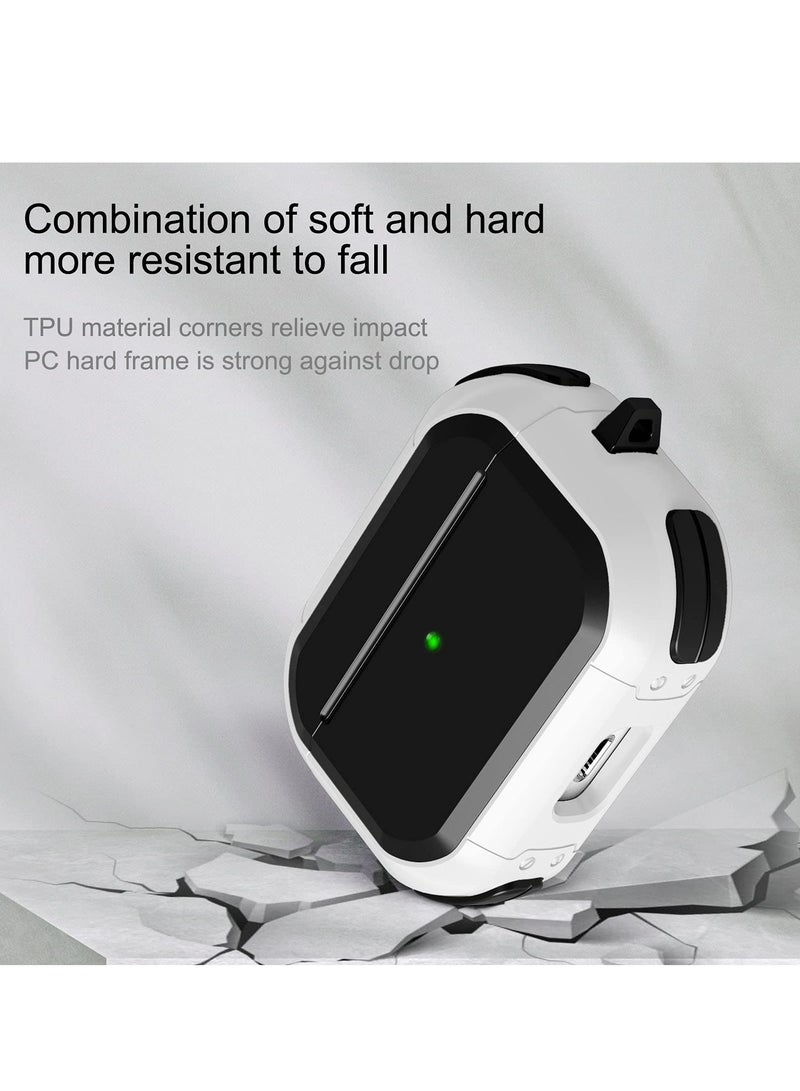 Rugged Armor Designed for Airpods Pro 2nd Generation Case (2022) Airpods Pro 2 Case Cover with Carabiner - Image 5