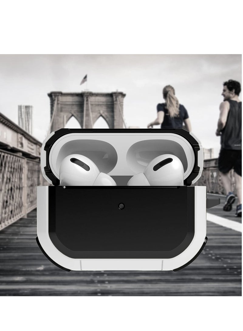Rugged Armor Designed for Airpods Pro 2nd Generation Case (2022) Airpods Pro 2 Case Cover with Carabiner - Image 2