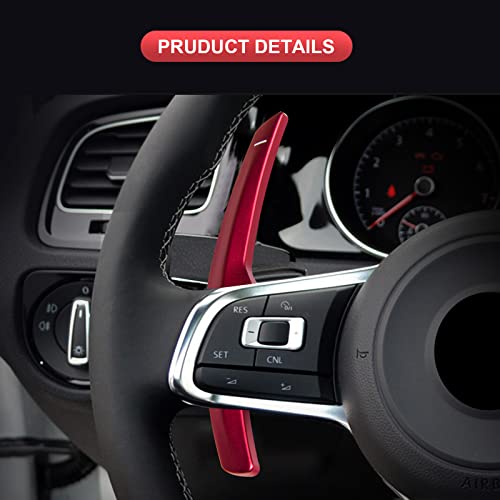 SK CUSTOM Steering Wheel Aluminum Alloy Paddle Shifter Red compatible with BMW F02 F06 F10 F11 F12 F15 F20 F21 F23 F26 F30 F31 F34 F36 F80 F82 M2 M3 M4 M5 M6 X6 I3 I8 - Image 3