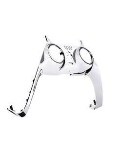 STAUD PS5 Controller Faceplate Replacement Shell Decoration Accessories ABS Grip for Sony Playstation 5 Controller Easy to Install PS5 Handle Decorative Strip(Electroplated Silver)  - Image 1