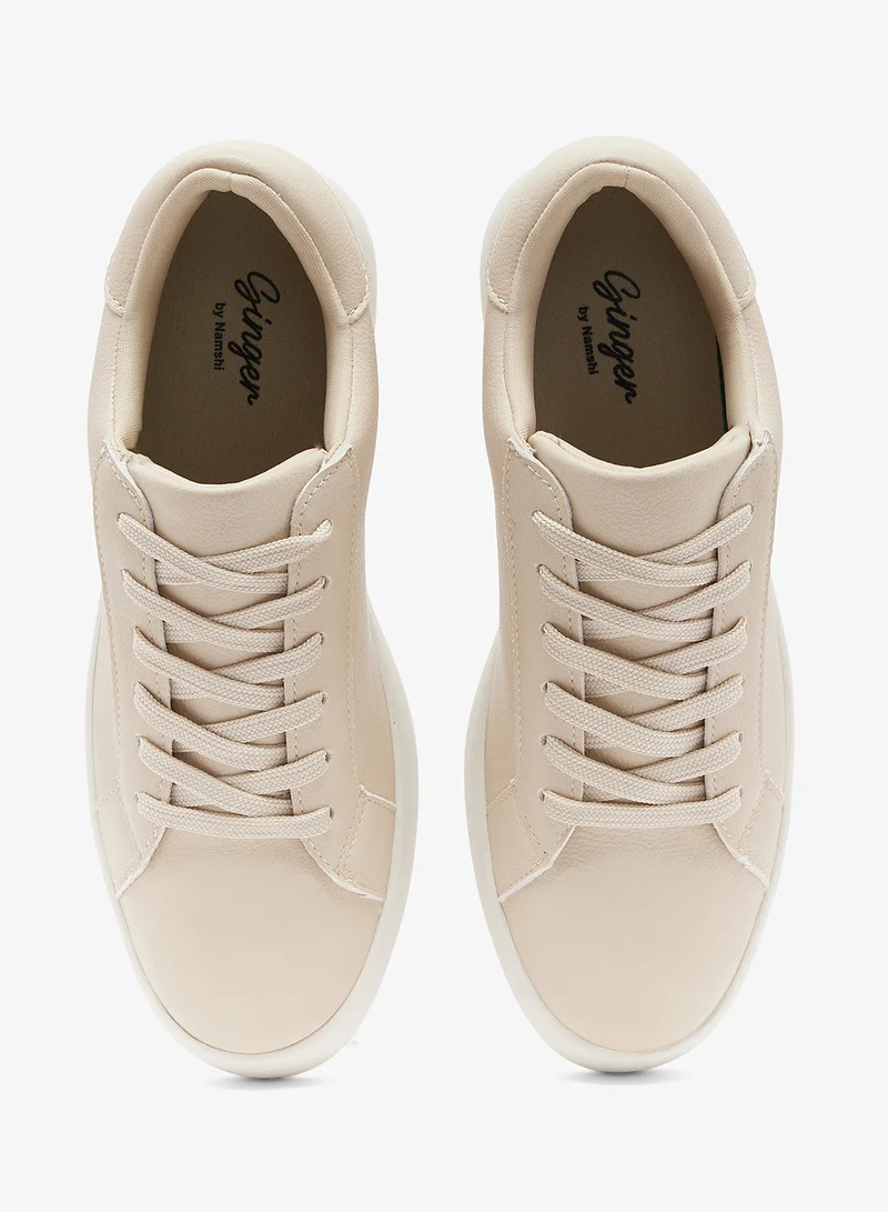 جينجر Suede Court Sneakers