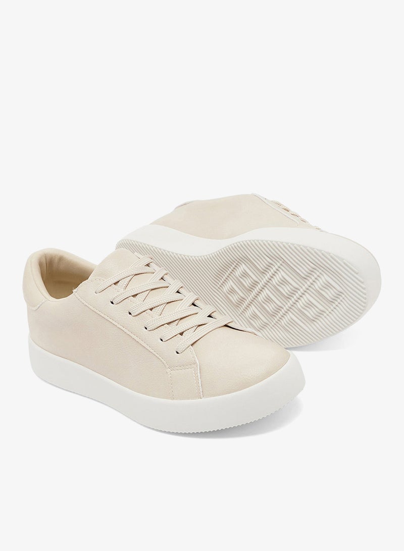 Ginger Suede Court Sneakers - Image 3