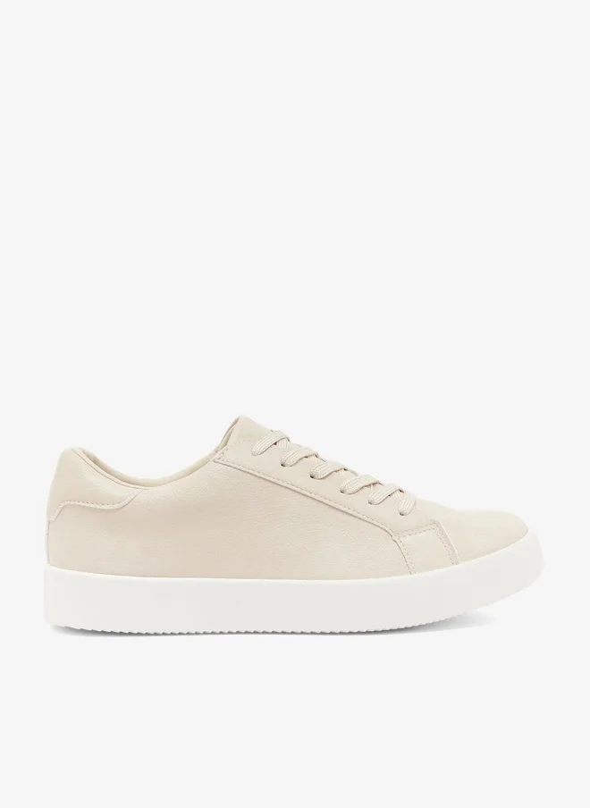 Ginger Suede Court Sneakers