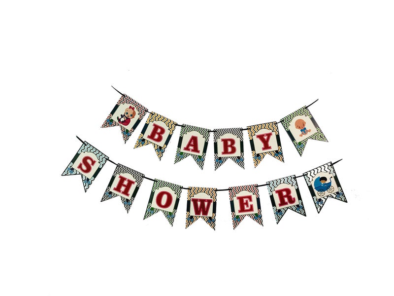 SOI Baby Shower Decoration Items - 1 Pack of Mom To Be Decoration | Baby Shower Banner | Beautiful Baby Shower Backdrop Decoration | Cute Baby Shower Party Decoration - Image 1
