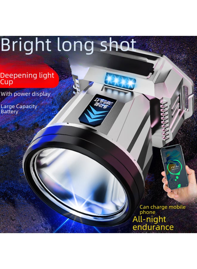 Generic Headlamp Hat Style Flashlight Lightweight ComFortable Wearing Outdoor Sports Fishing Hunting Emergency Rescue Illumination-Color:T998x-1 White Light (32-wick Single Lithium Battery + Electronic Display Sc)  - Image 2