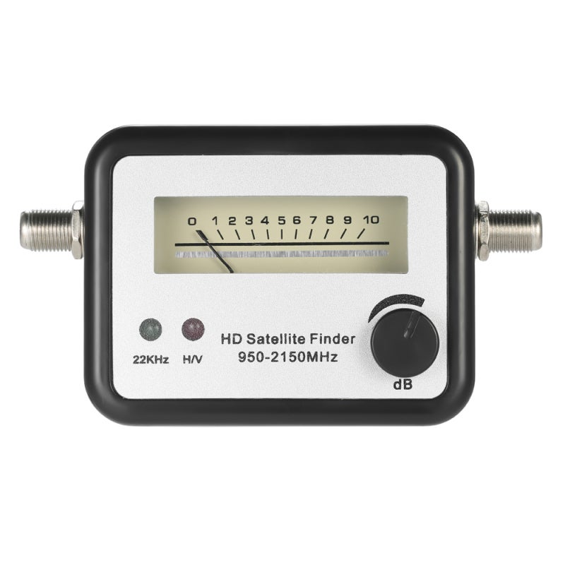 Satellite Finder: Mini Lightweight Portable Device - Knob-Operated Quick Easy Tuning, Battery-Free Receiver-Powered Signal Tracker for Satellite Setup - Image 3