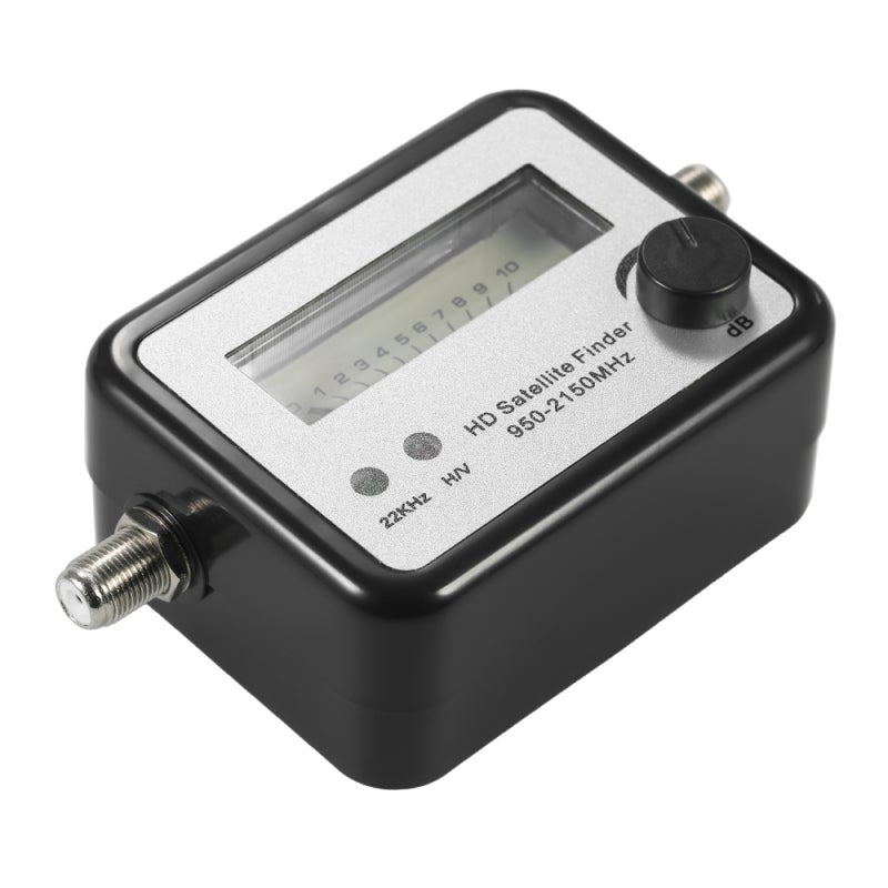 Satellite Finder: Mini Lightweight Portable Device - Knob-Operated Quick Easy Tuning, Battery-Free Receiver-Powered Signal Tracker for Satellite Setup - Image 5