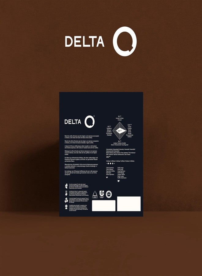 Delta Q EpiQ Espresso Capsules for Delta Q Machines, Intensity 14/15, Roasted Nuts Notes, 80 Pack - Image 2