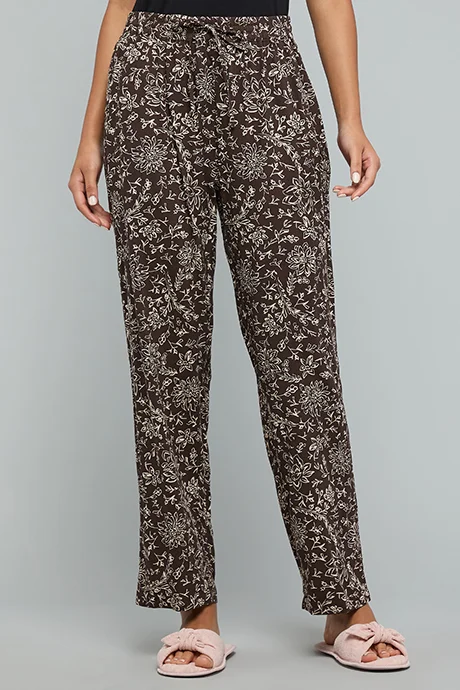 أر أند بي Printed Pyjama Pants with Drawstring Waist