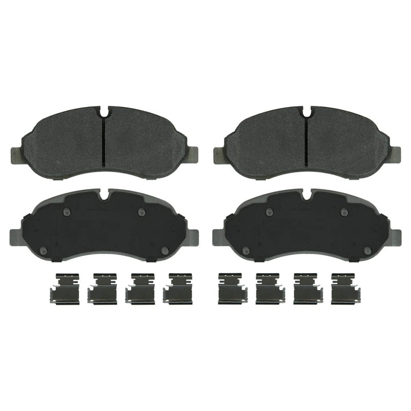 Wagner Brake ThermoQuiet MX1774 SemiMetallic Disc Brake Pad Set