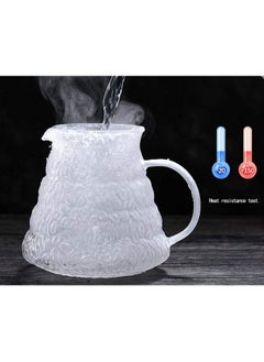 Arabest V60 Pour Over Coffee Maker Set  600ml Coffee Server Pot with Glass Drip Filter Elegant Coffee Dripper Glass Carafe  - Image 2