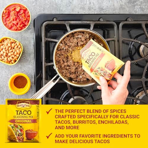 Old El Paso Original Taco Seasoning Mix 10 Pack - Image 3
