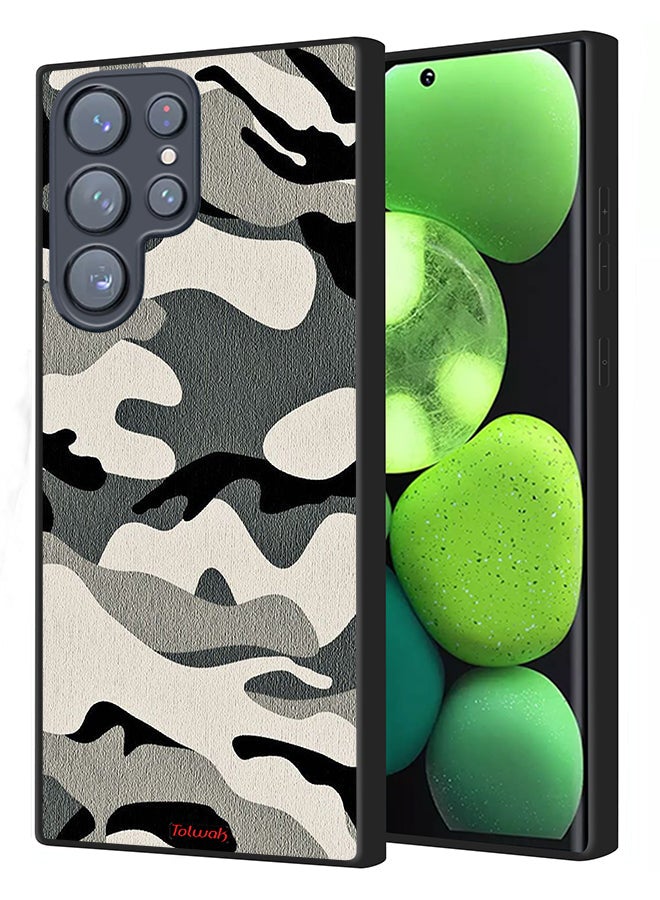 Tolwak غطاء حماية كاموفلاج لجهاز سامسونج جالكسي S23 ألترا 5G - Image 1