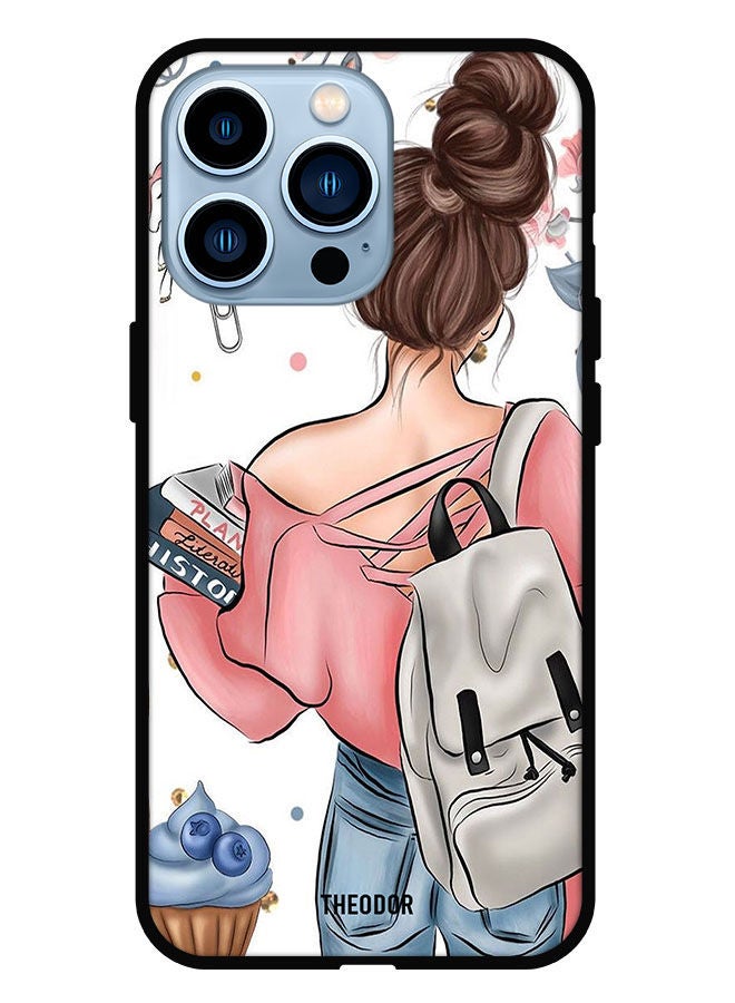 Theodor Protective Case Cover For iPhone 13 Pro School Girl - Image 1