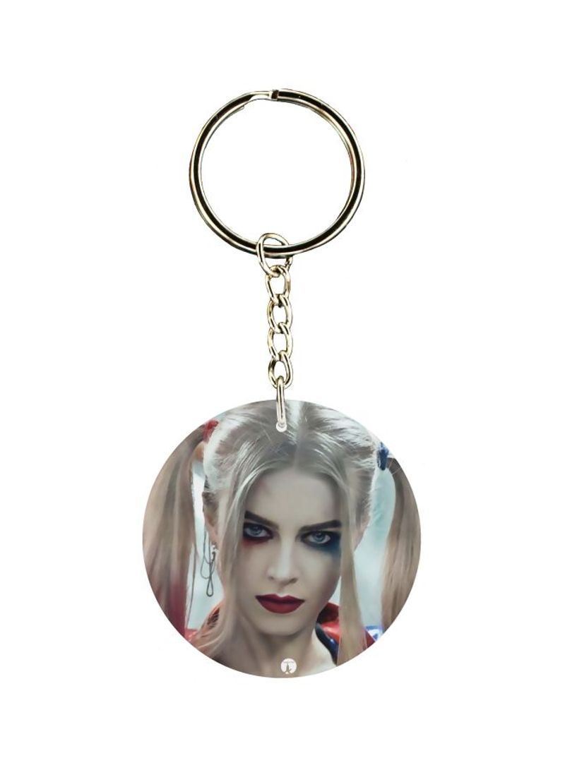 RKN Harley Quinn Printed Keychain