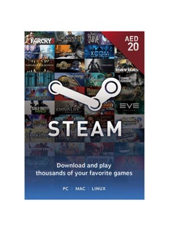 Steam UAE Steam 20AED (Delivery via SMS/WhatsApp) 