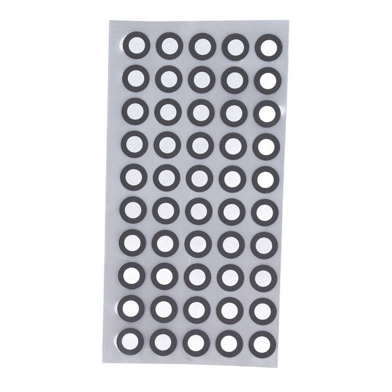 150Pcs 3D Scanning Reference Point Markers Diffuse Reflection Accurate Tracking Scanner Supplies ID 6mm OD 10mm 3 Sheet - Image 2