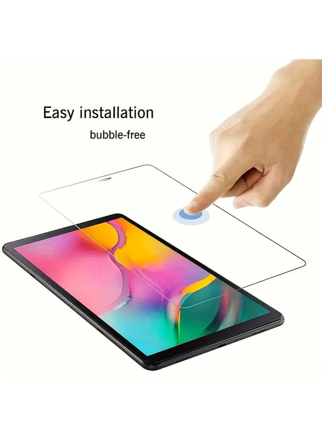 2 Pack Tempered Glass Screen Protector for Samsung Tab A 10.1 2019 T510 T515 Scratch Resistant - Image 4