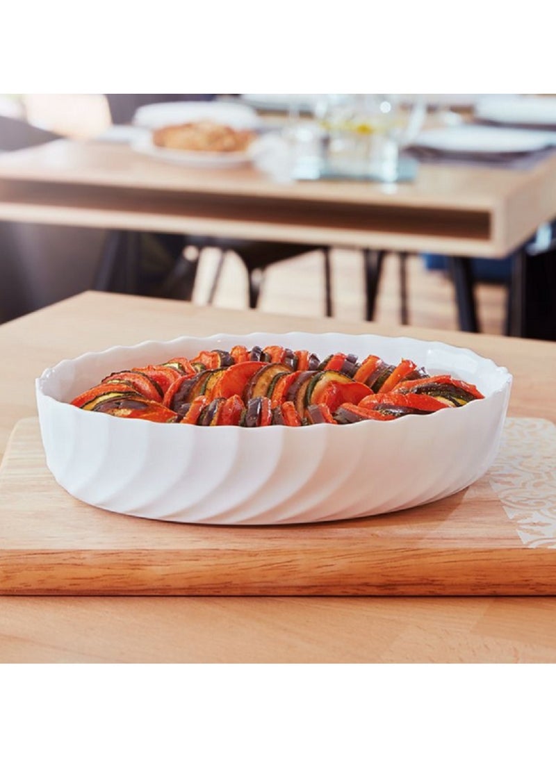 Luminarc smart cuisine tempered glass oval serving dish - Image 1
