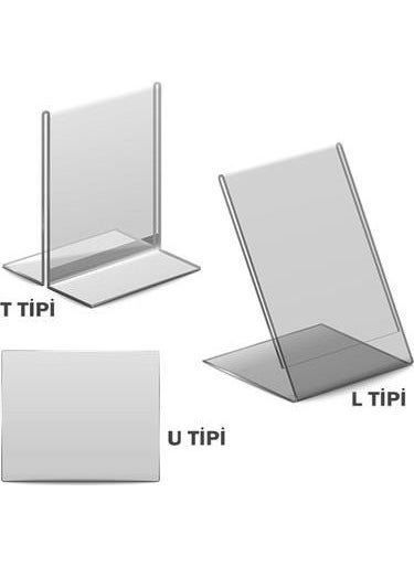 Best Screen A4 U-Type Vertical Transparent Leaflet Holder Menu Brochure Holder Label Holder Price (10 Pieces)