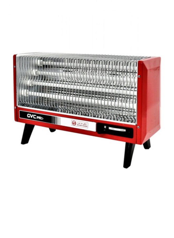 gvc pro Heater Electric 2000 W GVHT-2000S Red - Image 3