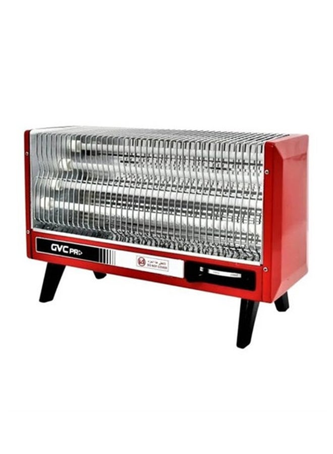 gvc pro Heater Electric 2000 W GVHT-2000S Red - Image 2