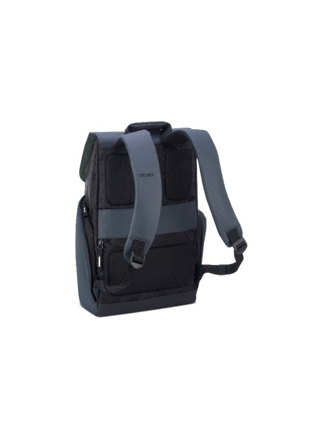 ديلسي حقيبة ظهر سيكيورفلاف بجيب حماية RFID، مقاس 15 إنش، سعة 21 لتر، لون Black Camo. - Image 3