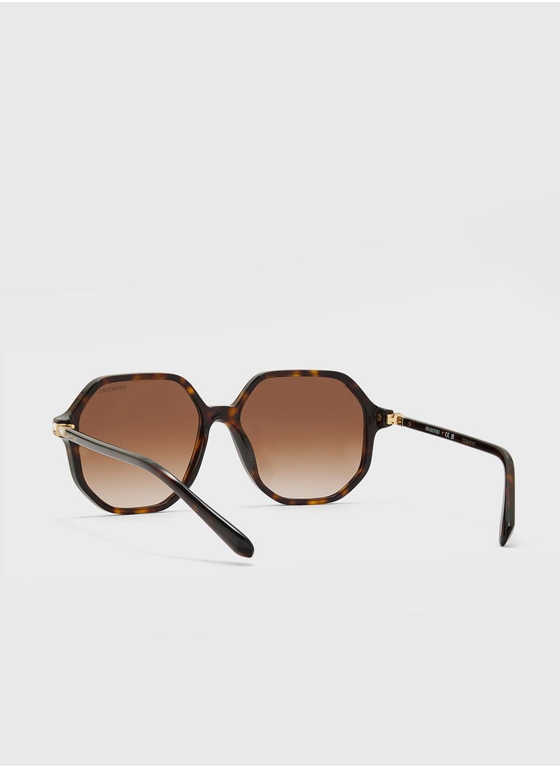 SWAROVSKI - 0Sk6003 Oversized Sunglasses - Image 1