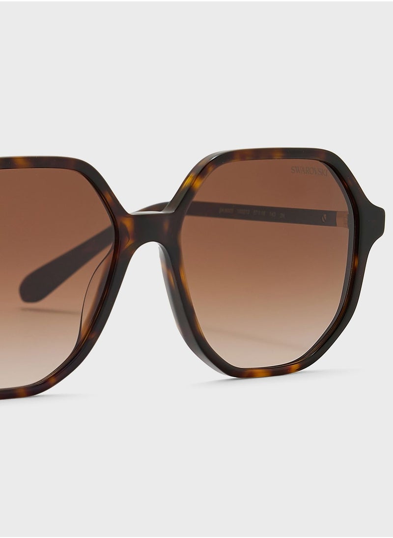 SWAROVSKI - 0Sk6003 Oversized Sunglasses - Image 1