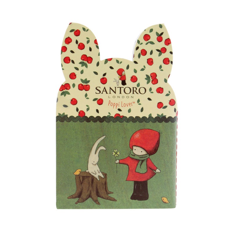 SANTORO Mini Animal Notebook - Squirrel 829Pl01