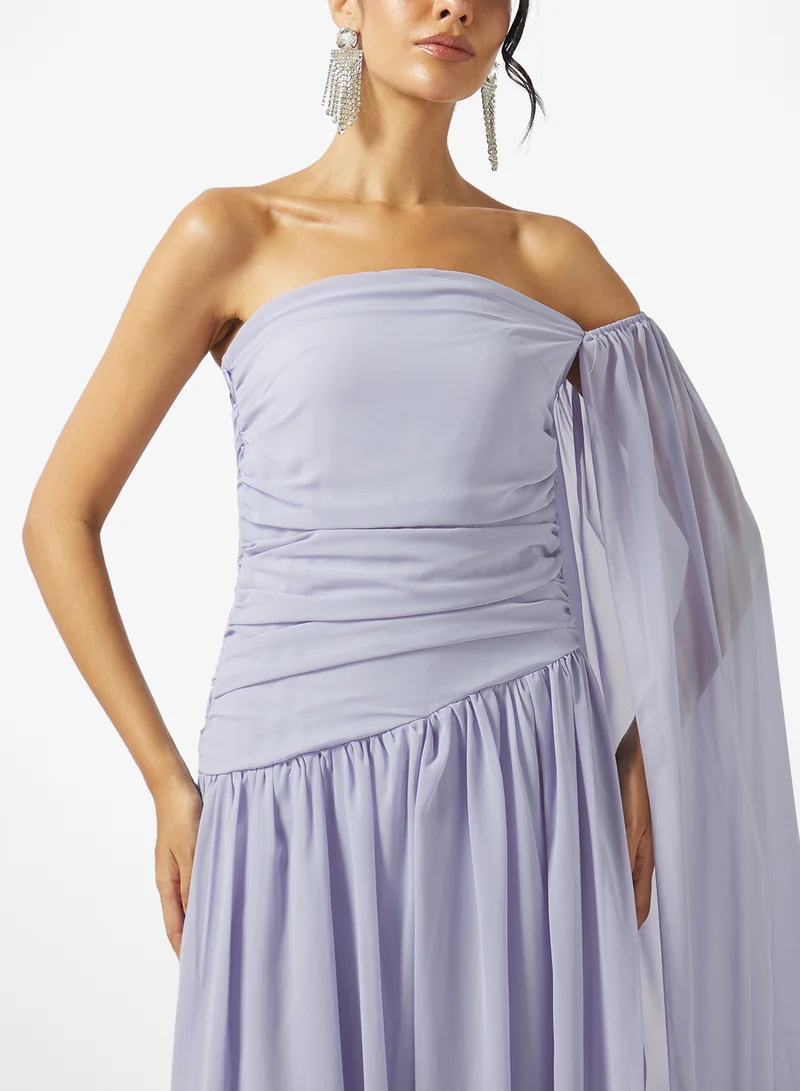 Ella Limited Edition  One Shoulder Draped Dress for Women | Best Price UAE
