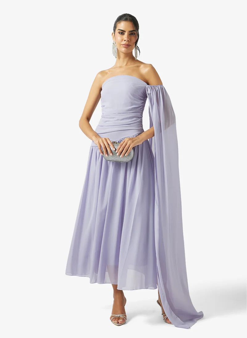 Ella Limited Edition  One Shoulder Draped Dress for Women | Best Price UAE