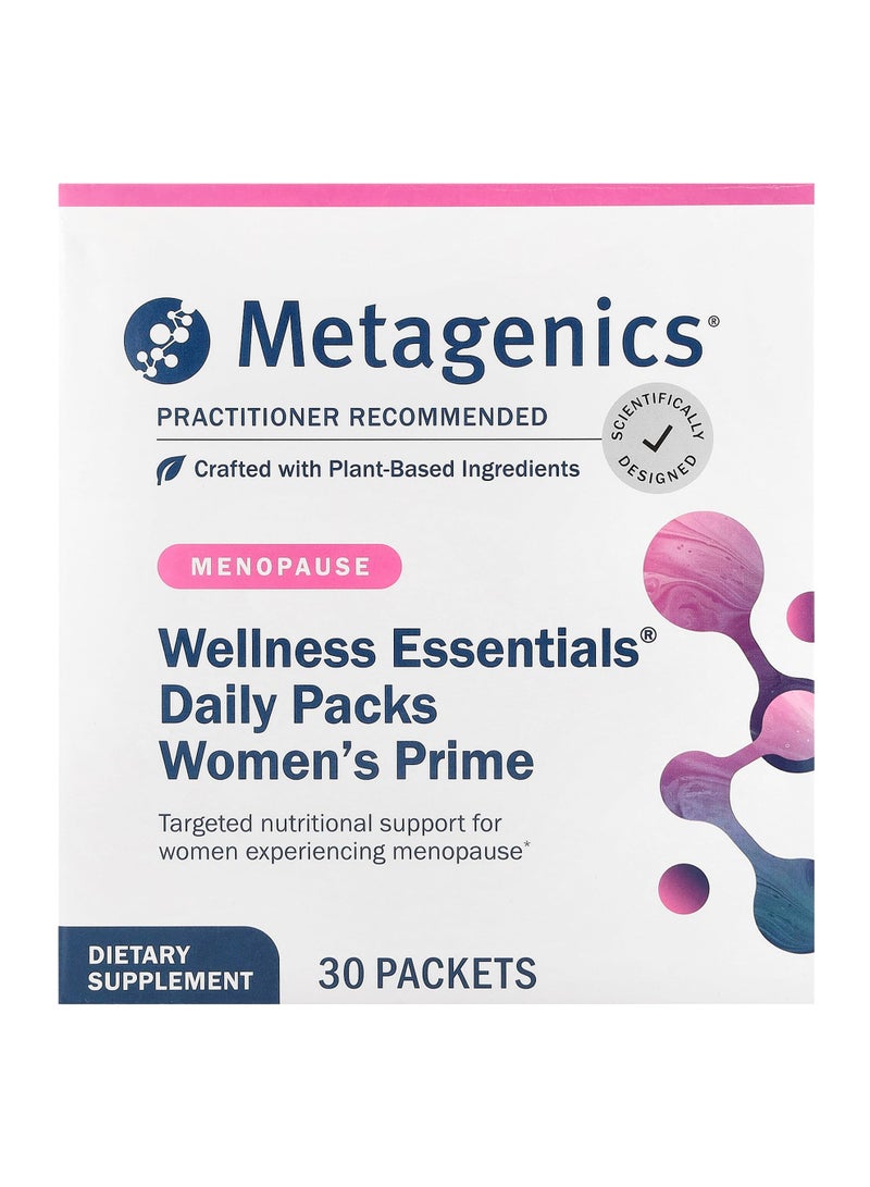 Metagenics Wellness Essentials®, Daily Packs Women's Prime, 30 Packets