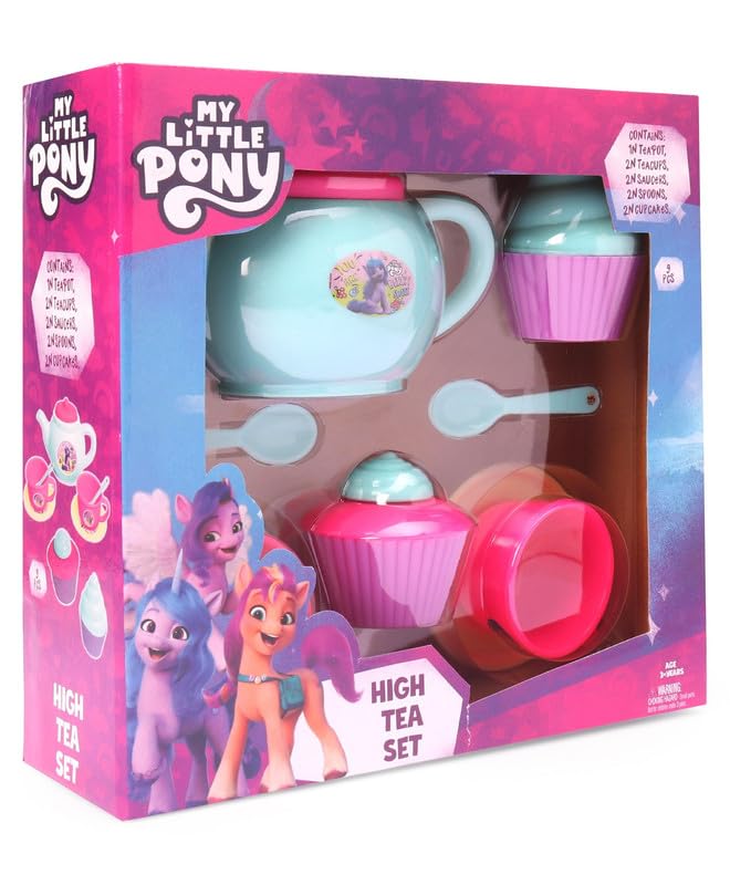 STRIDERS مجموعة شاي عالية من ماي ليتل بوني الساحرة، حفلات شاي سحرية في انتظارك - Image 5