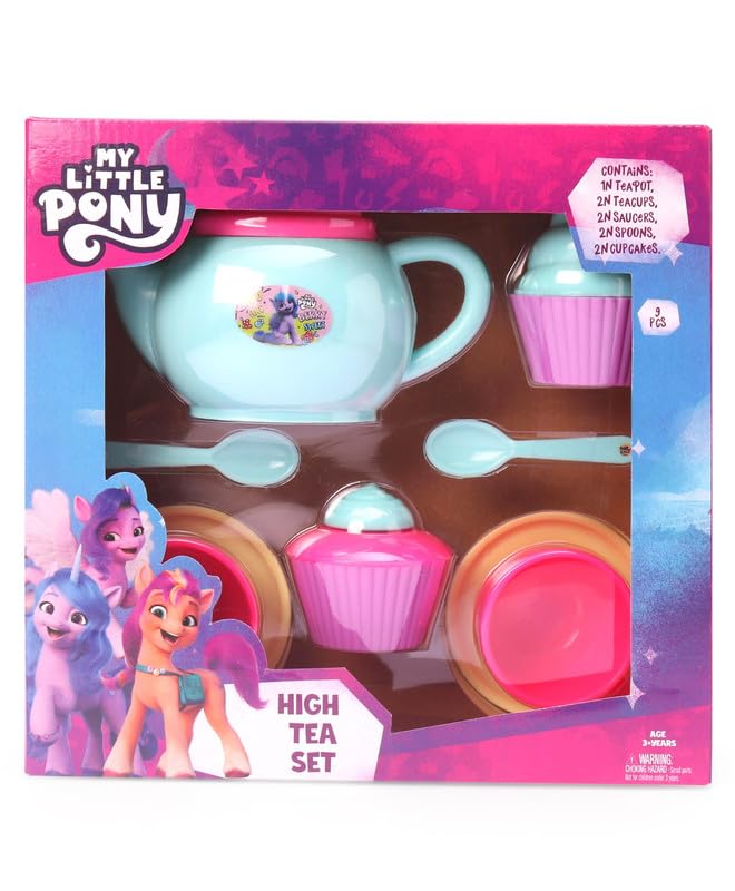 STRIDERS مجموعة شاي عالية من ماي ليتل بوني الساحرة، حفلات شاي سحرية في انتظارك - Image 1