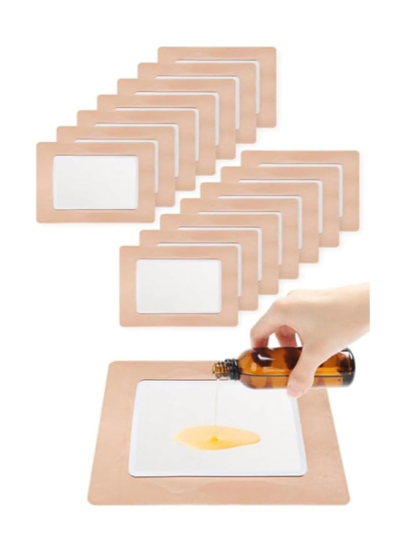 general 10 Pcs Self-Adhesive Castor Oil Packs, Castor Oil Packs for Liver Detox, Highly Absorbent, Castor Oil Packs Organic Cotton, Non-Washable, Impermeable - Image 1