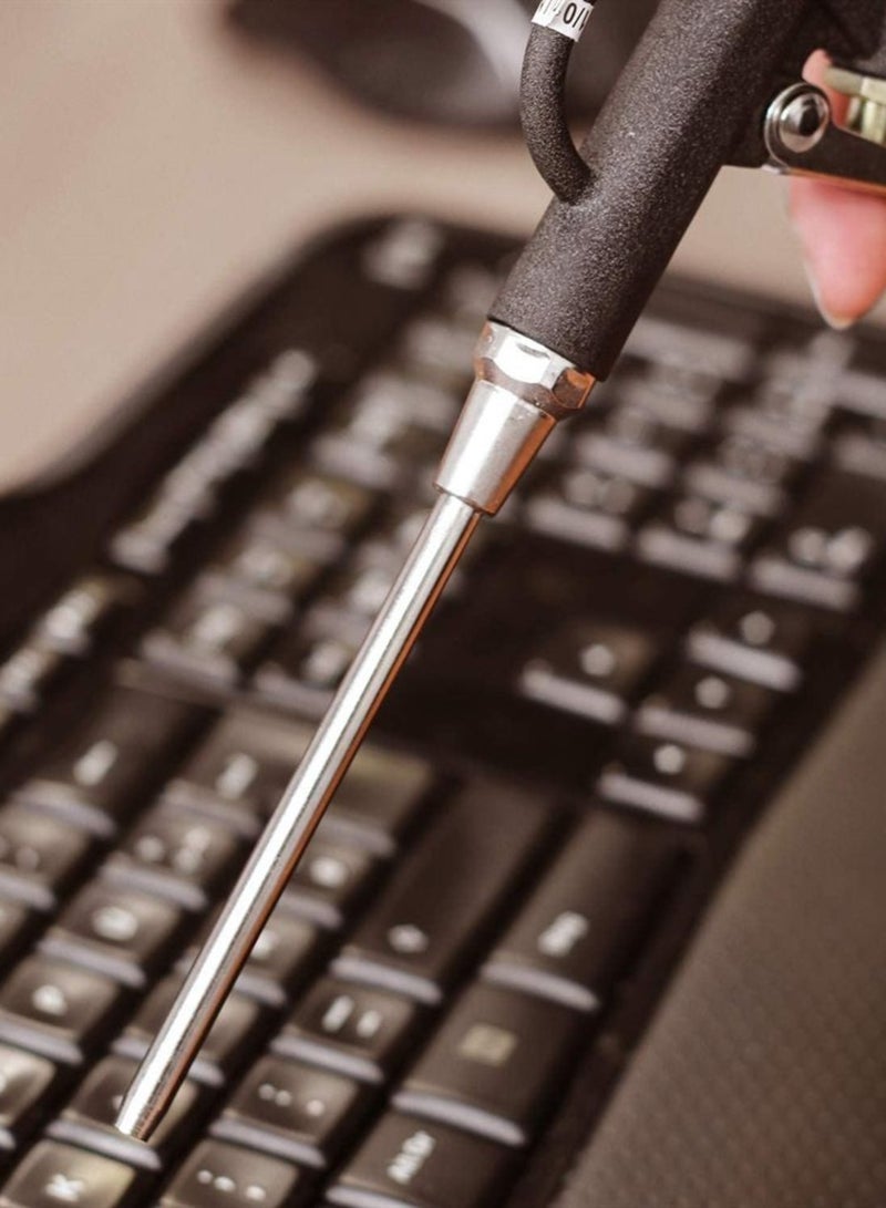 Stanley Long Nose Air Blow Gun Air Dusting Kit 8 Bar, 150 L/min, for Dust and Dirt Removal in Hard-to-Reach Areas - 150026XSTN - Image 4