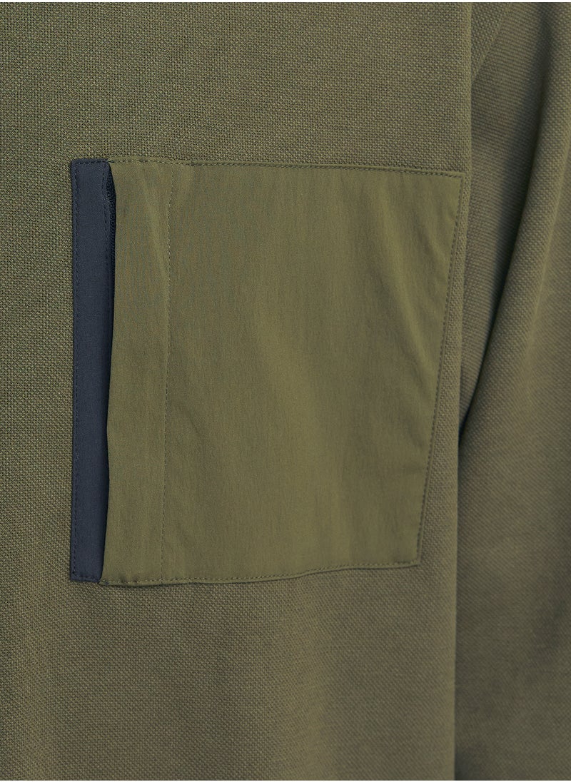 JACK & JONES سويت شيرتات جيب أمامي الأساسية  - Image 4