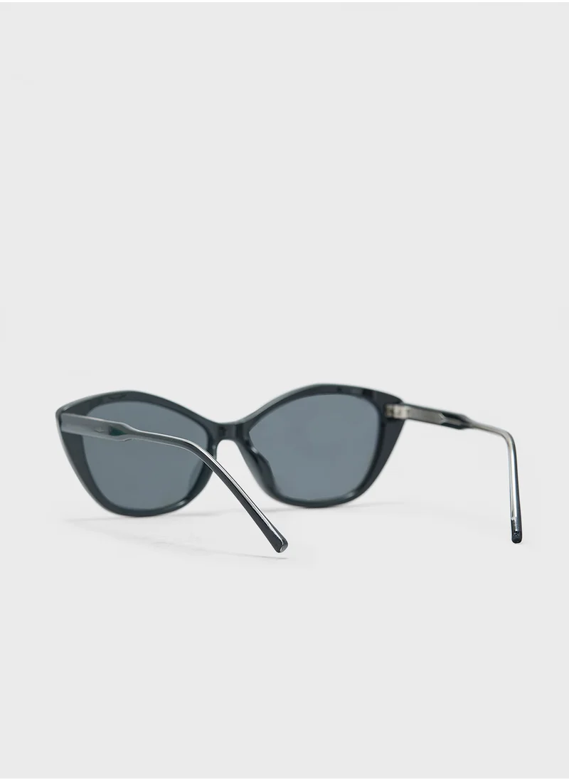 ايلا Polarized Angular Cat Eye Sunglasses