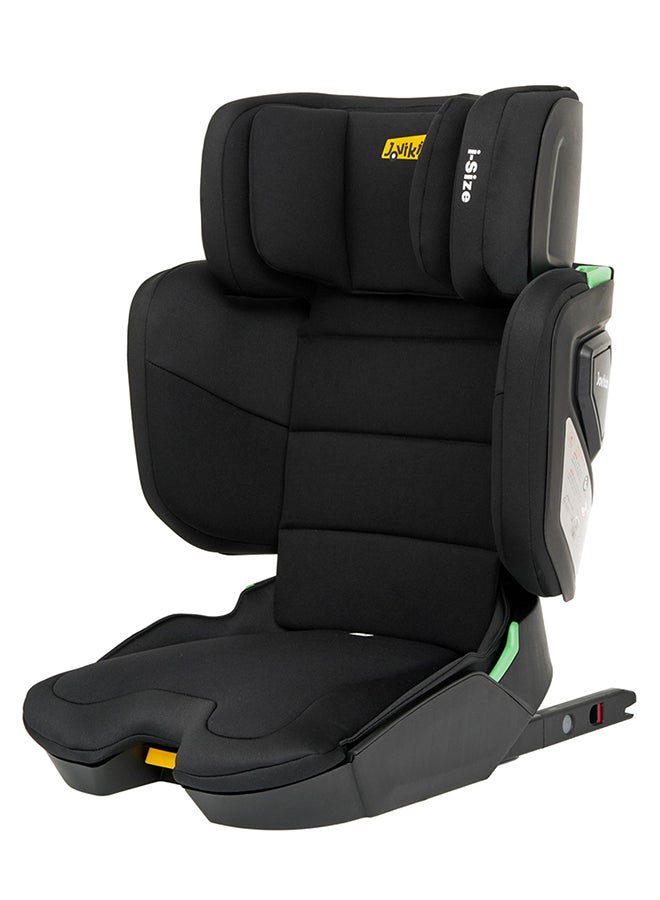 جوفيكيدز Jovikids Rober i-Size Booster Seat with ISOFIX, Suitable for Kids 100-150cm (Approx. 3 to 12 Years), Adjustbale Height and Width, Cabin Size Portable for Travel, Compact & Folding, ECE R129, Black - Image 2
