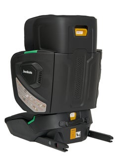 Jovikids Cabin Size Portable Rober i-Size Booster Seat With ISOFIX, 100 - 150 CM (Approx. 3 To 12 Years), Adjustbale Height And Width, Compact And Folding, ECE R129, Black  - Image 3