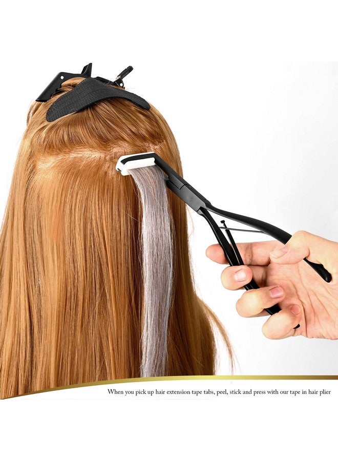 EHDIS Tape in Pliers Hair Extensions Pliers Stainless Steel Flat Surface Extensions Tape Sealing Clamp Pliers Tool (Type3) - Image 5