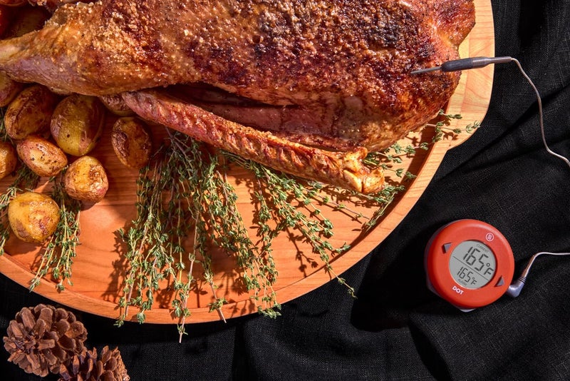 ThermoWorks DOT — Chefs’ Favorite Simple Alarm Thermometer - Cayenne Pepper Red - Image 5