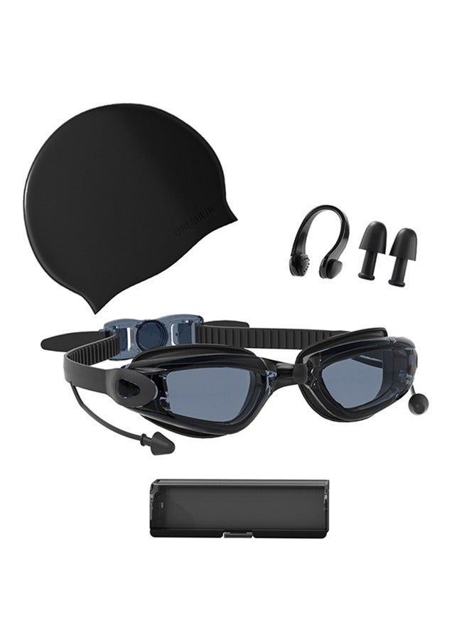 جي آر كيه سي طقم نظارات سباحة مضادة للضباب عالية الدقة - Image 1