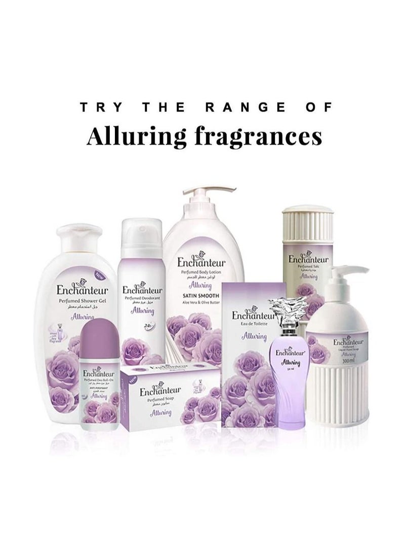 Enchanteur - مجموعة هدايا عطر انشانتر او دي تواليت ومزيل العرق - ألورينغ، هدية الحب، 175 مل - Image 1