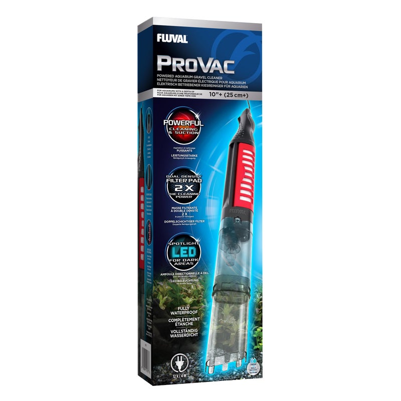 Fluval 11077 ProVac Powered Aquarium Gravel Cleaner - Aquarium Gravel Vacuum - Image 1