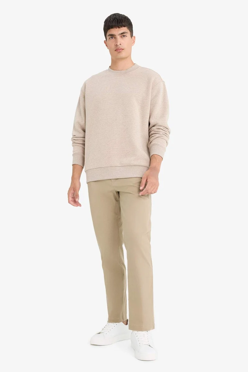 Defacto  Relax Fit Long Sleeve Sweatshirt for Men | Best Price UAE