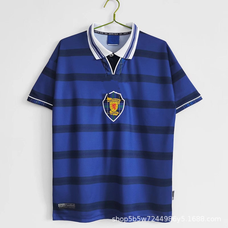 1990 Germany Scotland Main Retro Retro Field Player Version Jersey Germany Muller Kros Havertz Jersey - Image 1