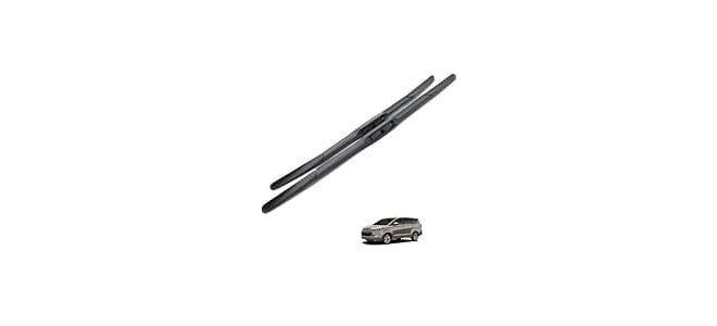 AWB® Front Hybrid Wiper Blades Compatible with Toyota Innova Crysta Size 26"16"(Pack of 2) - Image 5