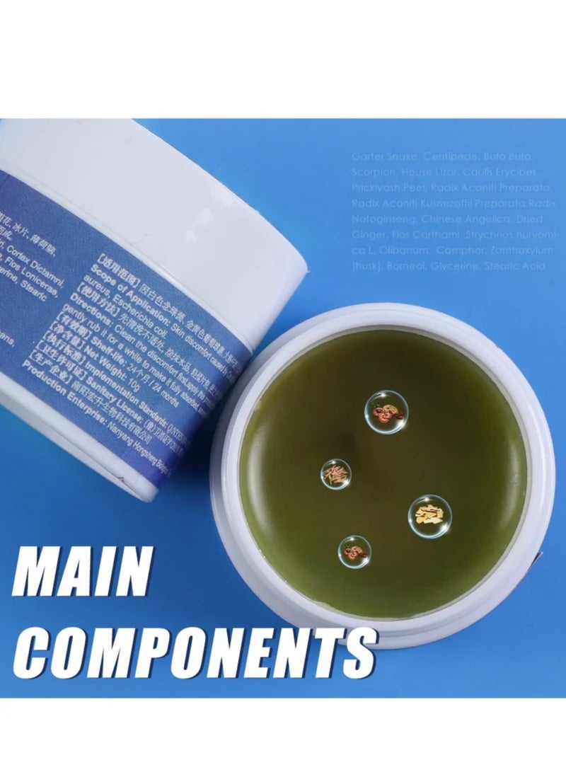 Sumifun Knee Joint Pain Relief Ointment - Cool Gel for Tendonitis, Foot, Joints and Bones Synovial Articular Cartilage Treatment Cream 3 Pieces - Image 5